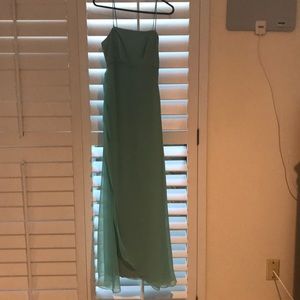 Aqua gown